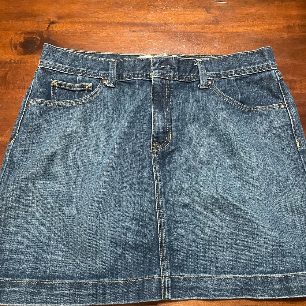 GAP Blue Denim Skirt